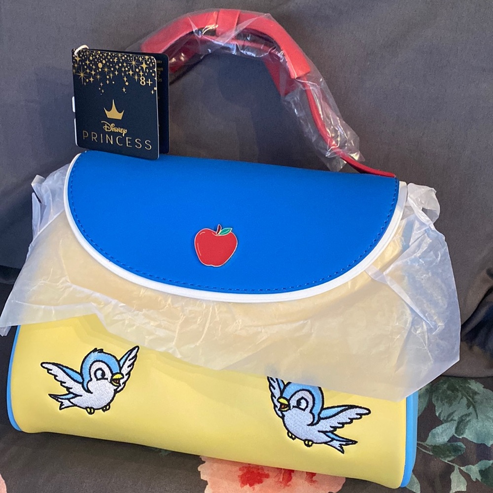 Loungefly Snow White 85th Anniversary Cosplay Crossbody Satchel Bag